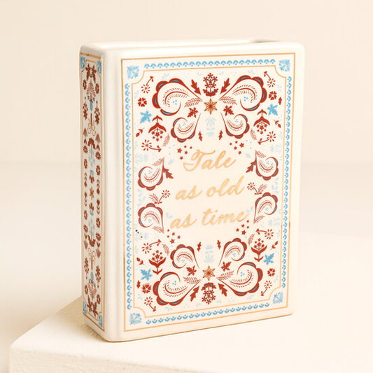 Mini Ceramic Book Vase - Tale As Old As Time
