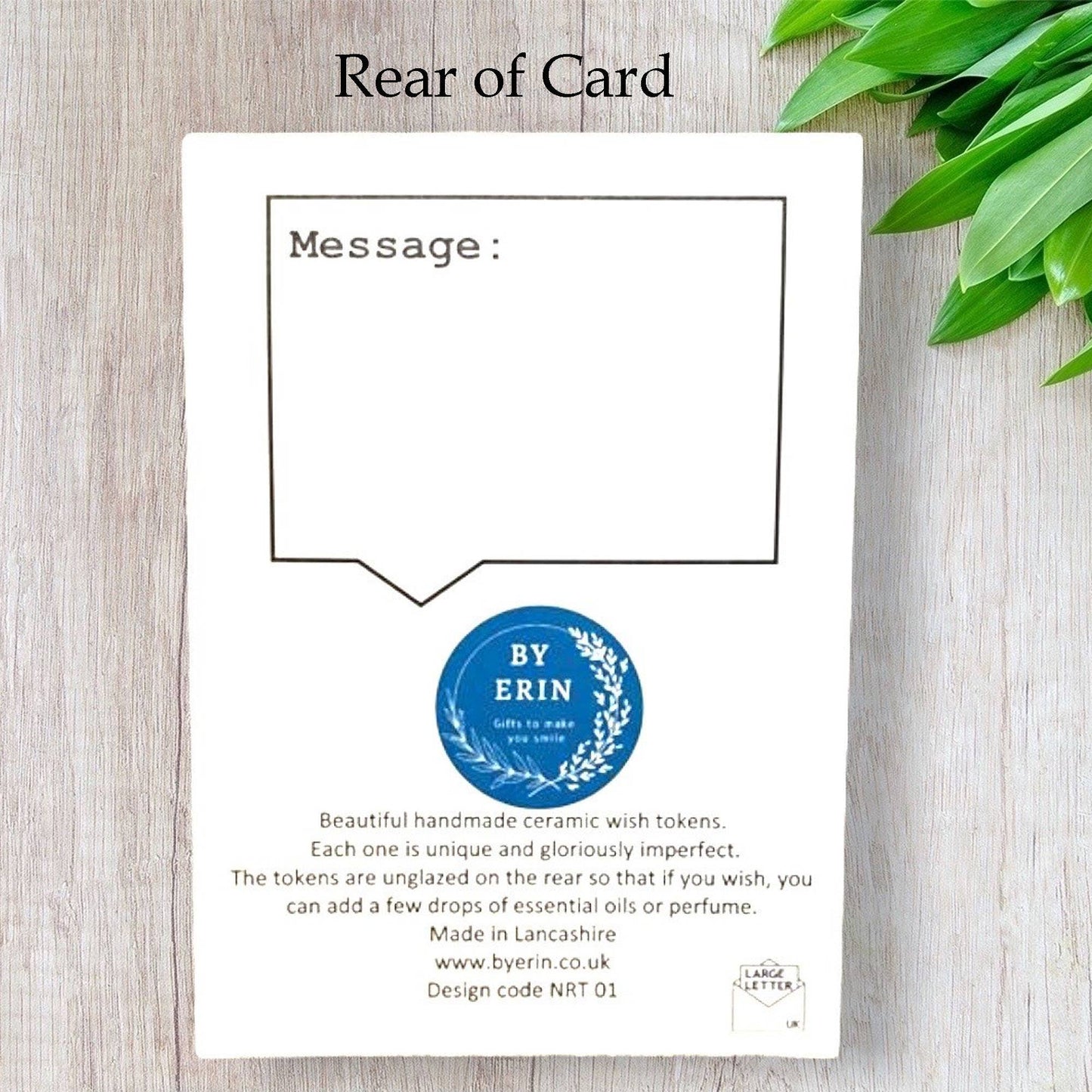 Those we Love... Ceramic Pocket Token Pocket Hug and Card - Forever After Boutique