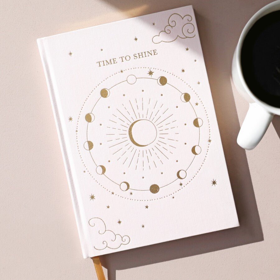 Time to Shine Fabric Notebook - Forever After Collective