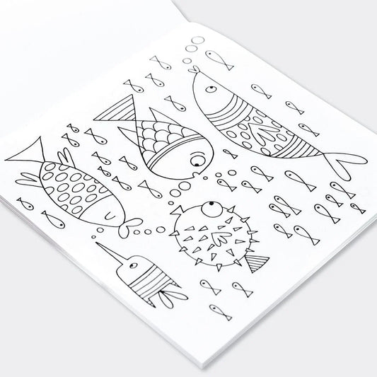 Under the Sea Colouring Book - Forever After Boutique