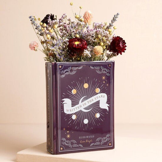 Vase: Celestial Book - Forever After Boutique