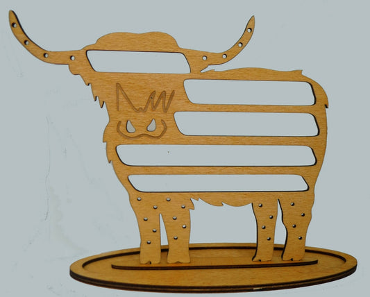 Wooden earring holder - Forever After Boutique