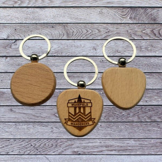 Wooden Keyring - Forever After Boutique