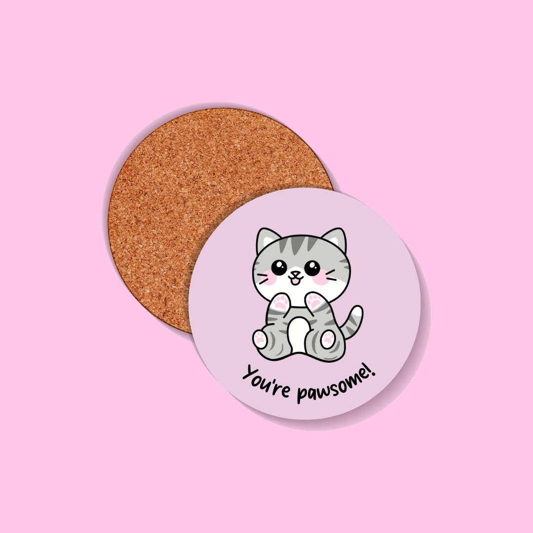 You're Pawsome Coaster