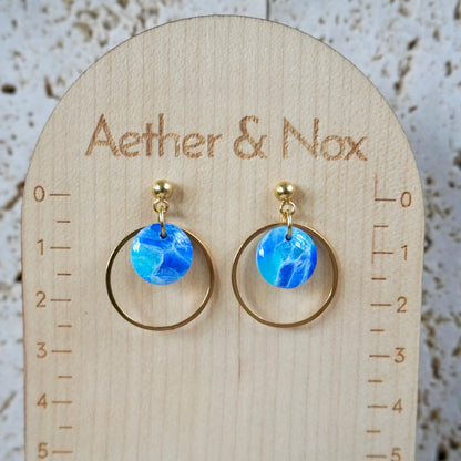 Precious Stud Hoop