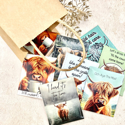 Highland Cow Gift Set: English Breakfast Tea