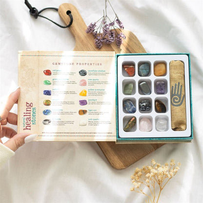 12 Natural Crystal Healing Gemstones - Forever After Boutique