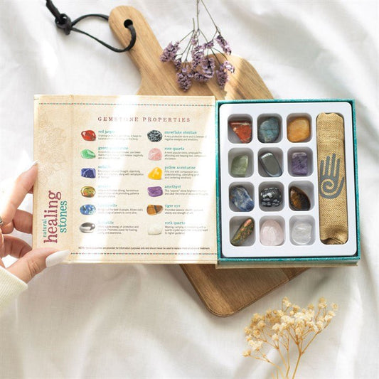 12 Natural Crystal Healing Gemstones - Forever After Boutique