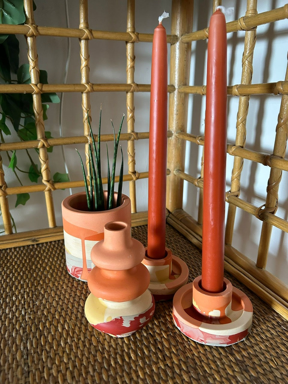 Jesmonite Workshop – Funky Decor  Make Your Own Wiggly Vase, Pot & Candle Holders Thursday 12th March