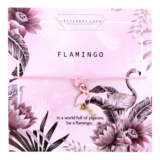 Pink Flamingo Bracelet