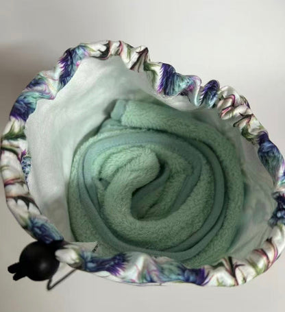 Sustainable Dog Travel and Bath Towel with Carry Bag