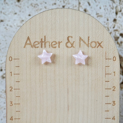 Quartz Star Stud