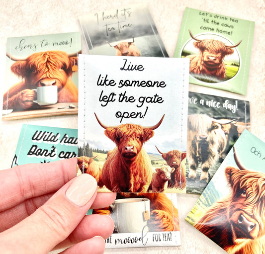 Highland Cow Gift Set: English Breakfast Tea