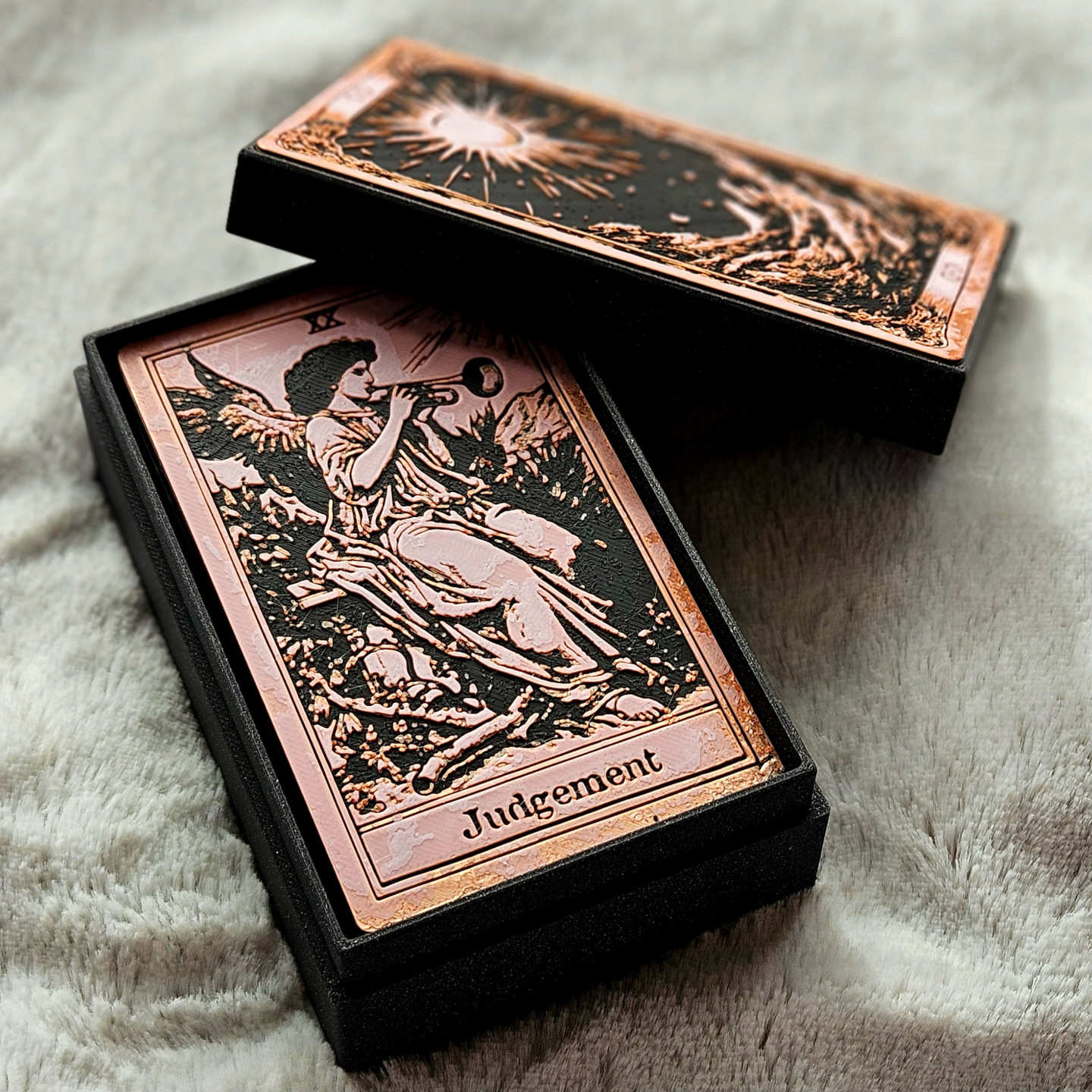 Tarot Cards Set with Box – Handcrafted Major Arcana Deck for Spiritual Readings & Collectors