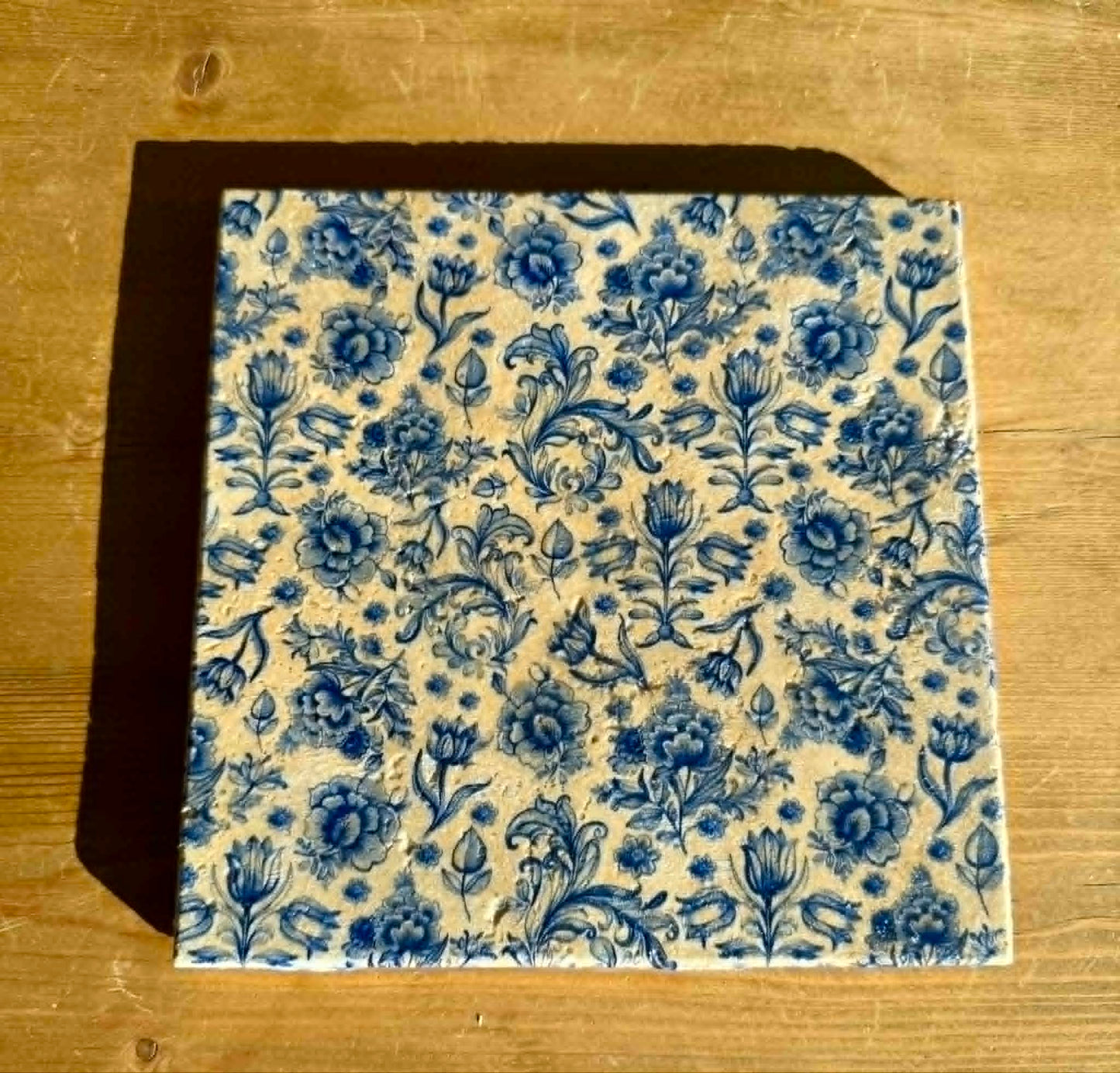 Natural Stone Placemat & Coaster Set (2–8) | Handmade Heat Resistant