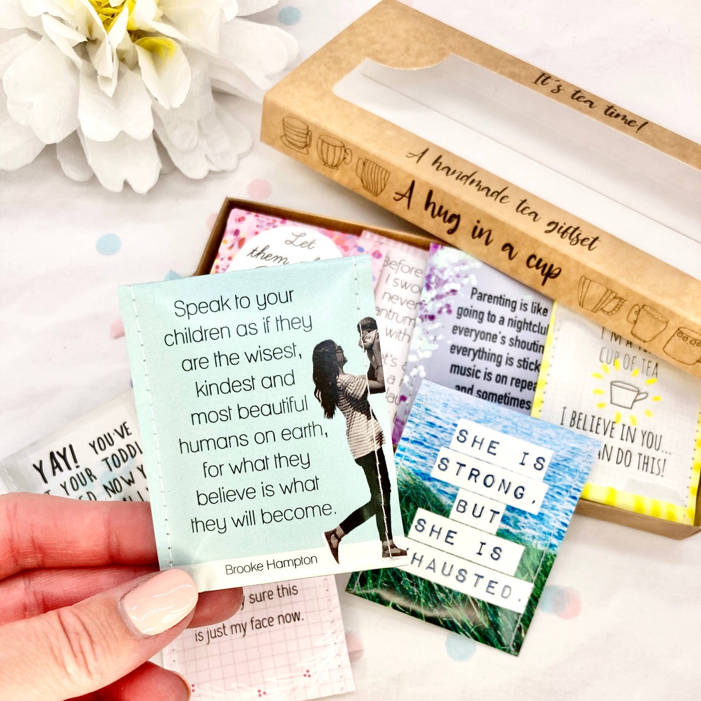 The Joys Of Motherhood Tea Gift Set: Mixed Tea Flavours