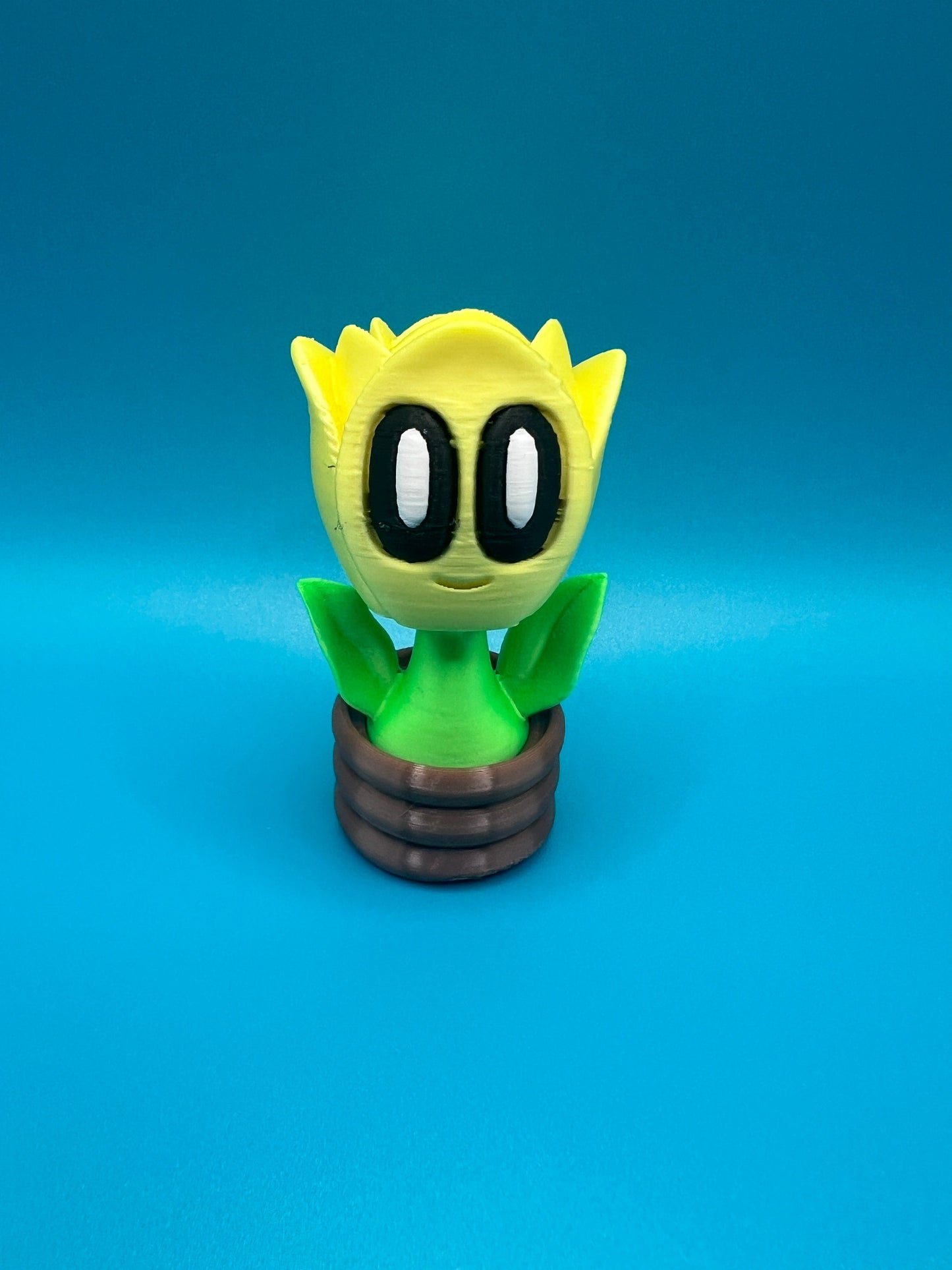 Blob sunflower & pot