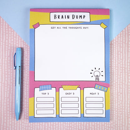 Brain Dump Notepad - A5