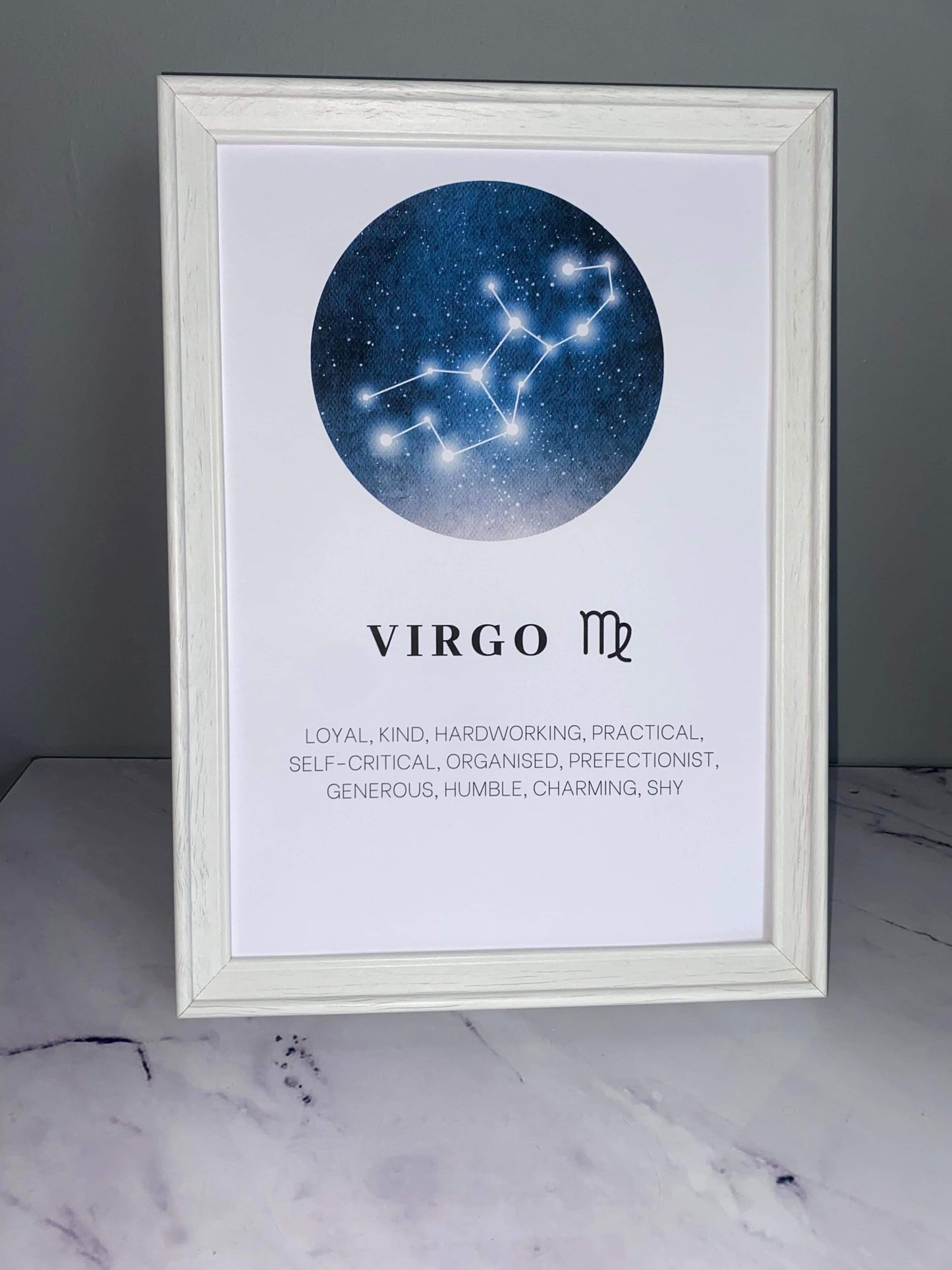 Personalised Star Sign Print