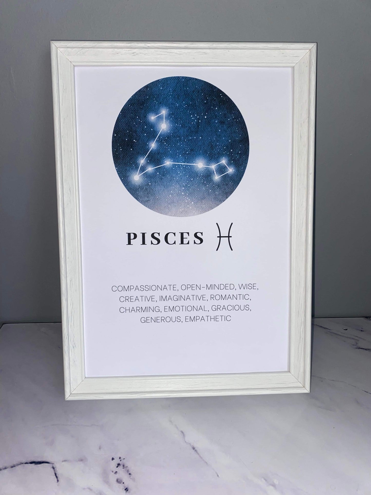 Personalised Star Sign Print