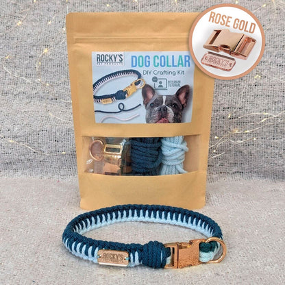 Make Your Own Dog Collar Craft Kit - BLUE
