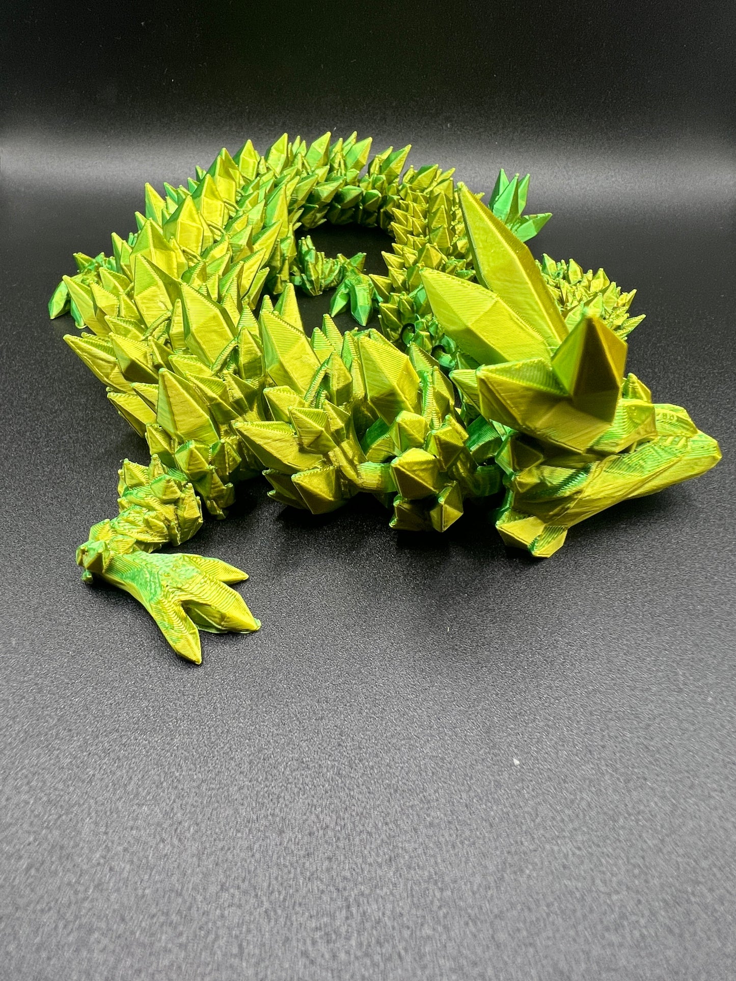 24” Crystal dragon