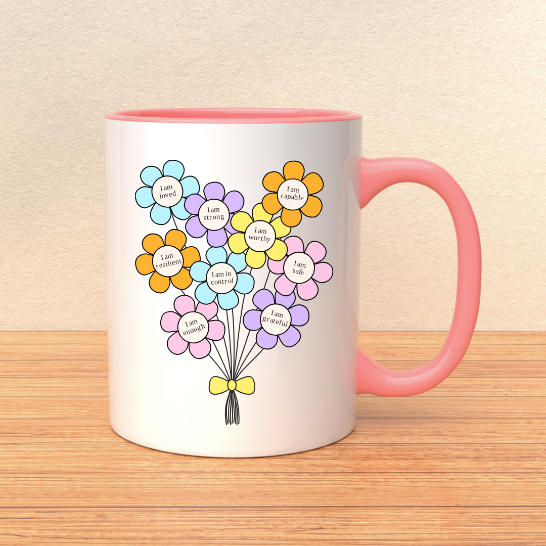 Affirmations to Lift You Up Ceramic Mug