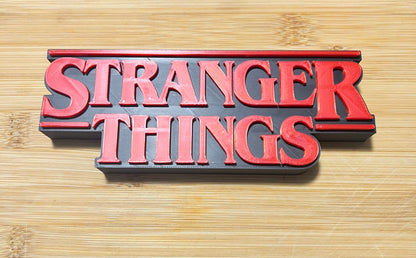 Stranger things logo
