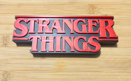 Stranger things logo