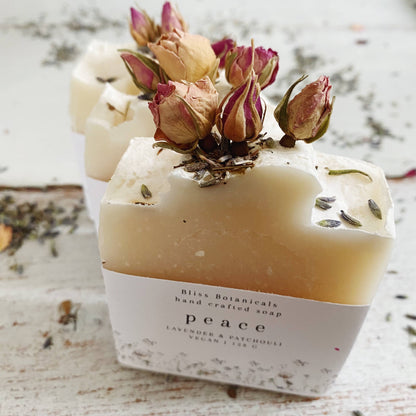 Handcrafted Soap: Peace A Calming Embrace for Your Skin and Senses