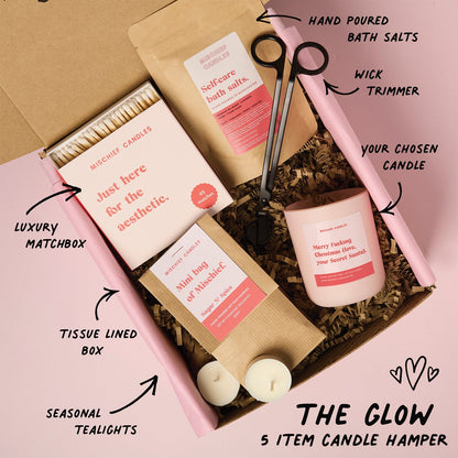 Funny Christmas Gift Merry Christmas Love From Secret Santa Candle