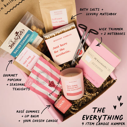 Funny Christmas Gift Merry Christmas Love From Secret Santa Candle