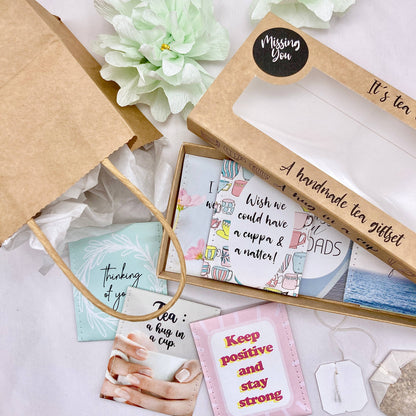 I Miss You Gift Tea Set: English Breakfast Tea