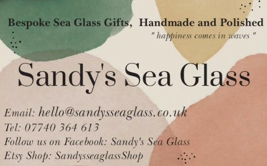 Seaglass Greeting Card - Happy Birthday
