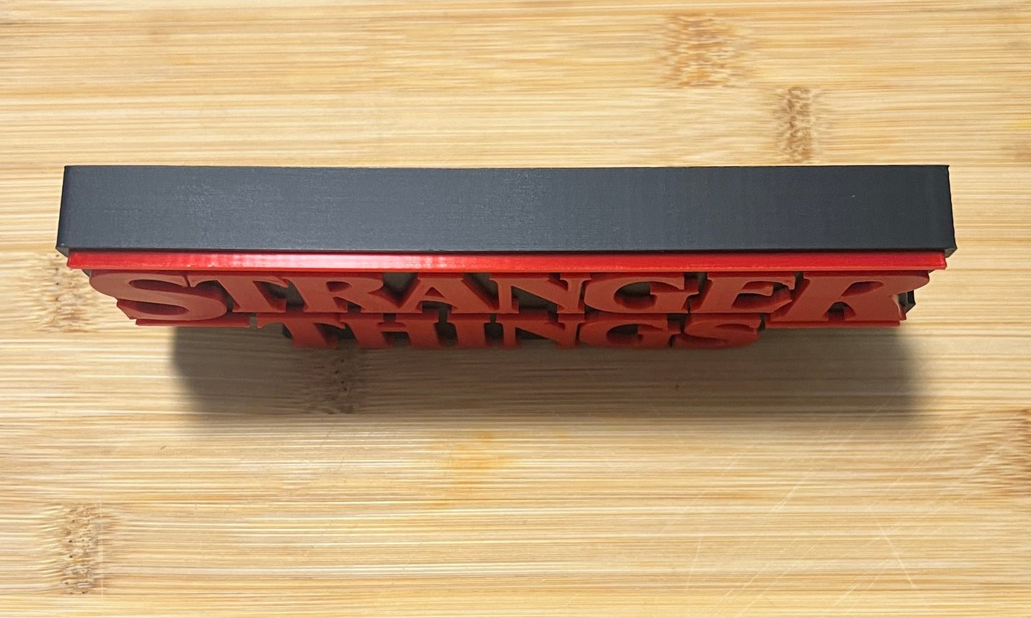 Stranger things logo