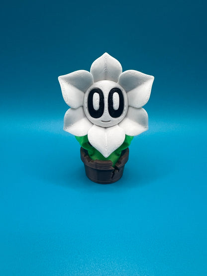 Blob flower & cracked pot