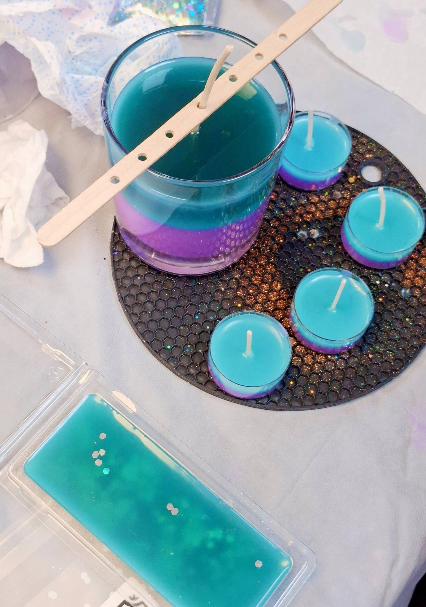 Duo Colour Perfume inspired Candle Making Workshop Saturday April 25th