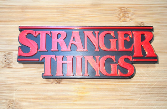 Stranger things logo