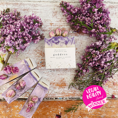 Natural Handcrafted Soap - Goddess Orange, Patchouli & Lavender