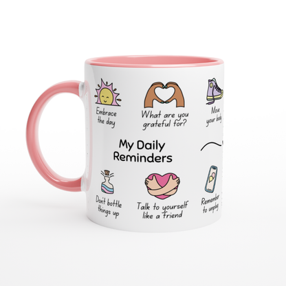 My Daily Reminders Personalised Mug