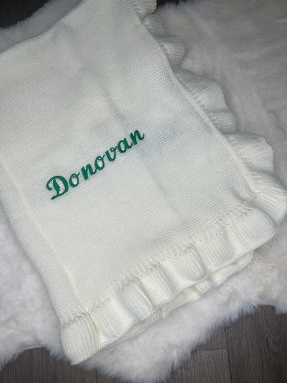 Personalised Embroidery Welcome Home Baby Set