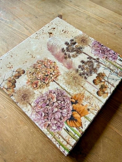 Handmade Stone placemat/ Trivet/ Worktop saver/ Natural stone placemats