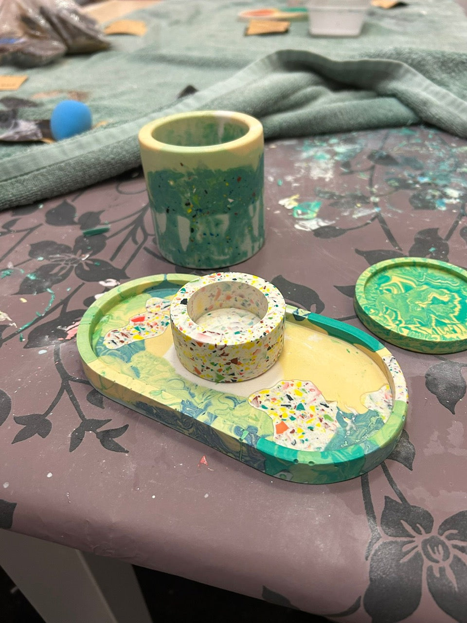 Jesmonite - Mix and Match Workshop Thursday 3rd April