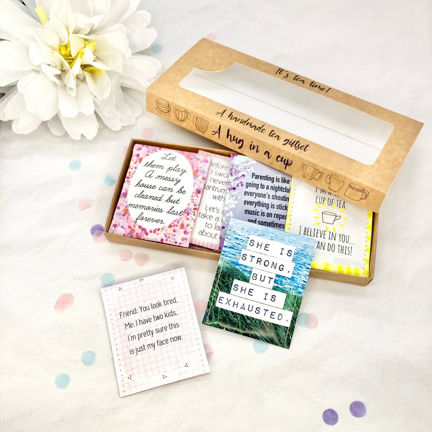 The Joys Of Motherhood Tea Gift Set: Mixed Tea Flavours