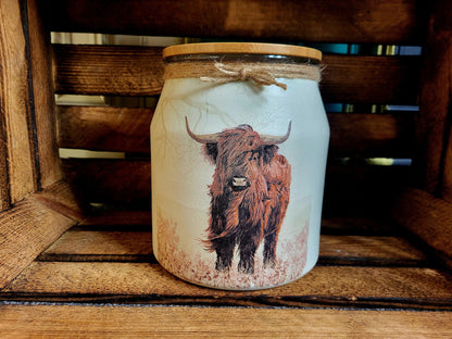 Decorative cookie and biscuit jar