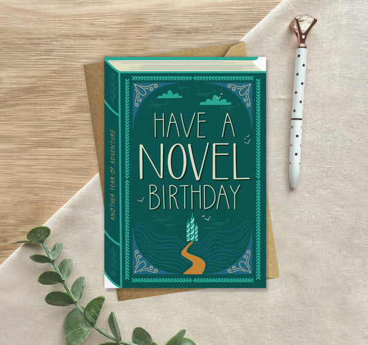 Novel Birthday Card – Wizard of Oz Book Style Greeting Card | Adventure Birthday