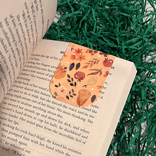 Autumnal magnetic bookmark