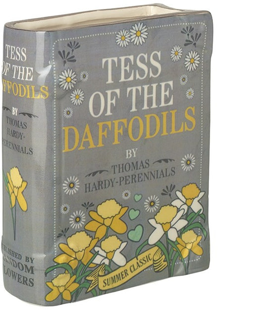 Daffodils Book Vase