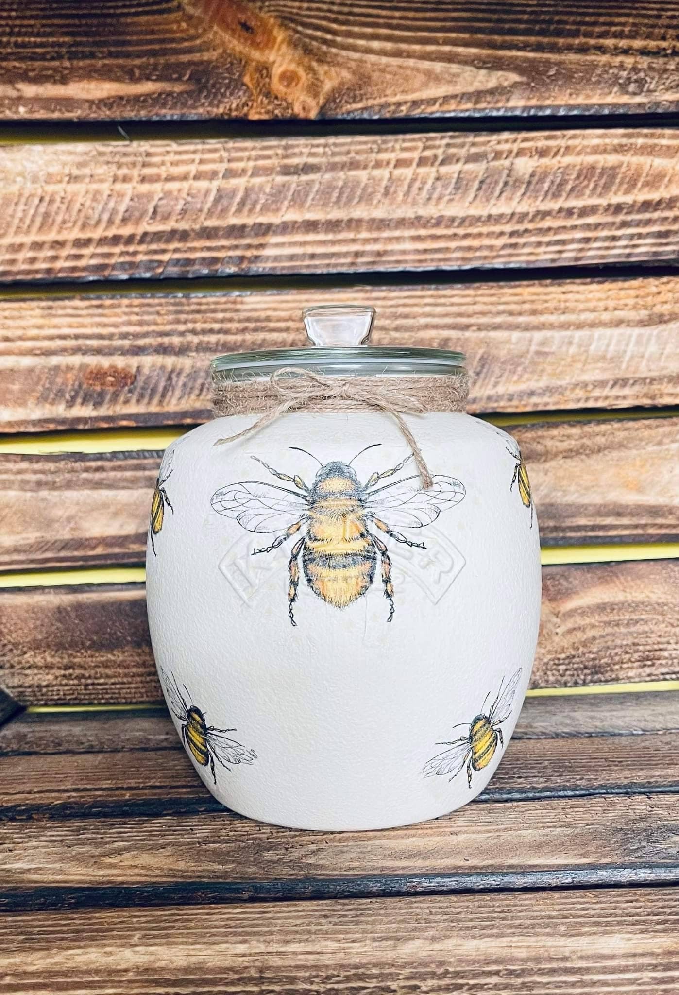 Decorative kilner cookie and biscuit jar