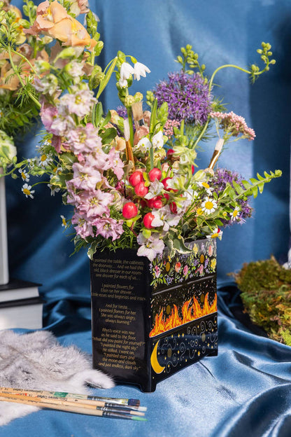 A Court of Thorns and Roses Vase | Feyre's Painted Dresser